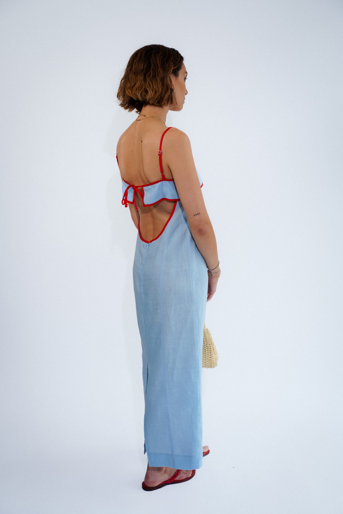 CHANIA DRESS - SKY