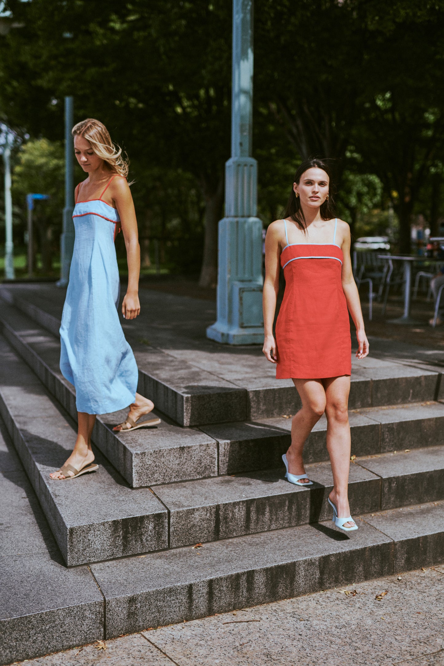 CHANIA DRESS - SKY
