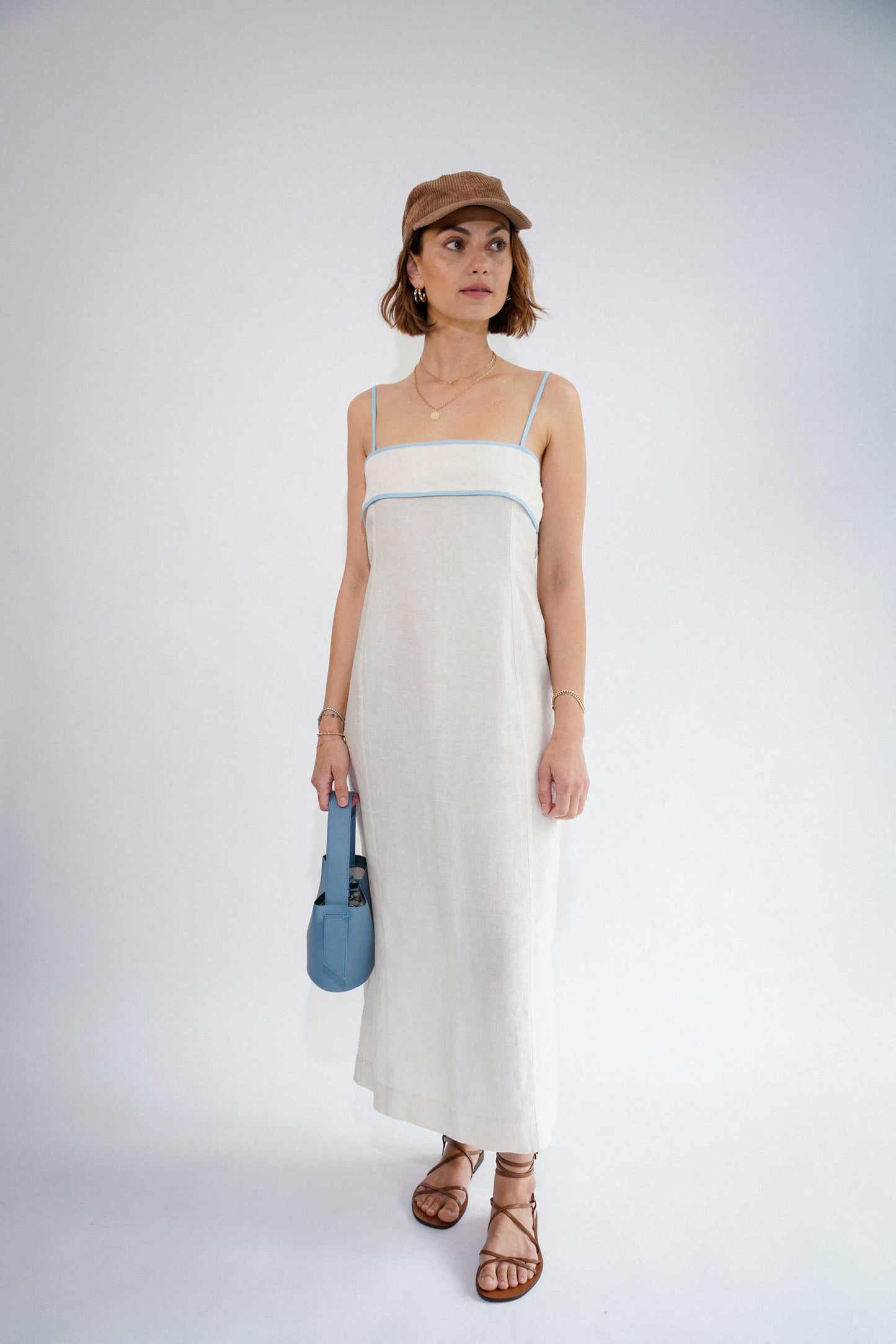 CHANIA DRESS - ECRU