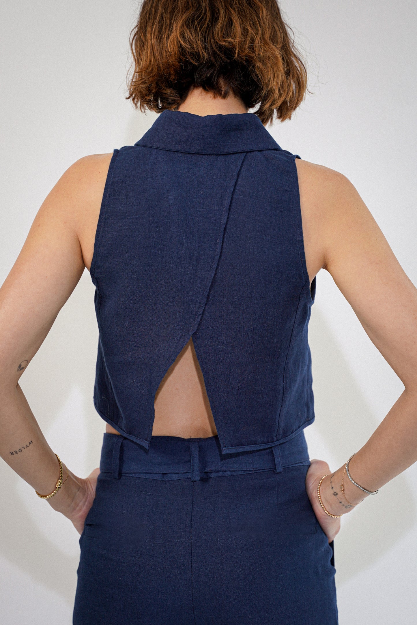 BUTTONED UP - NAVY